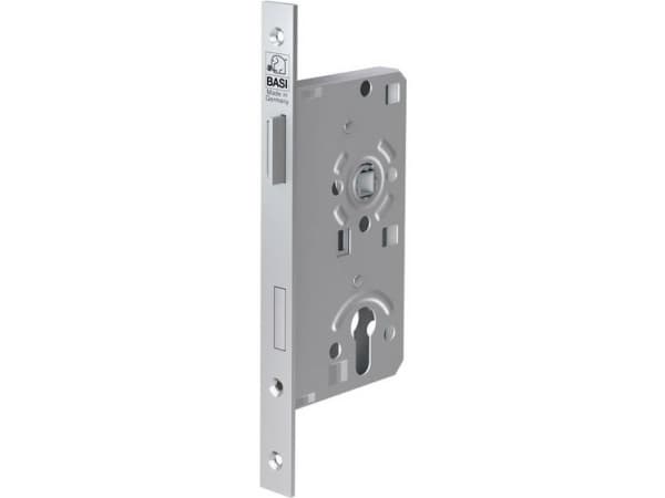 BASI 9240-5521, Mortise-lås, Sølv