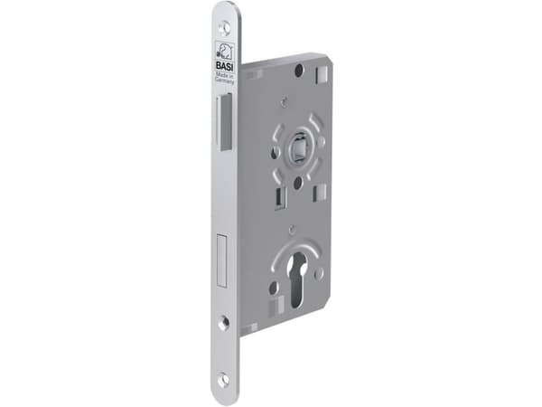 BASI 9290-5521, Mortise-lås, Sølv