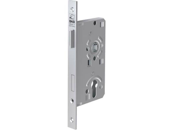 BASI 9320-5521, Mortise-lås, Sølv