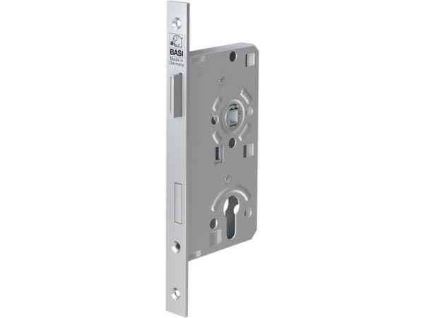 BASI 9320-5521, Mortise-lås, Sølv