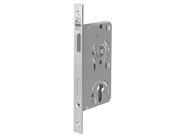 BASI 9320-5522, Mortise-lås, Sølv
