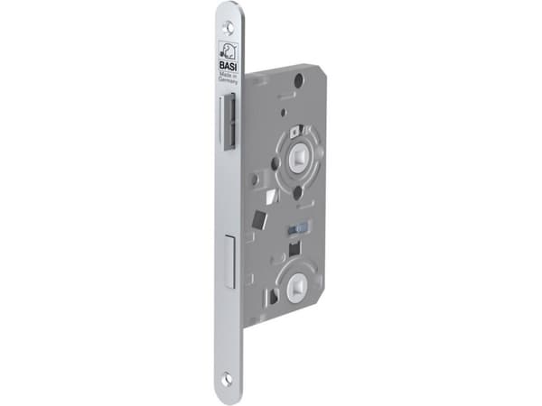 BASI 9350-5532, Mortise-lås, Sølv