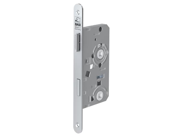 BASI 9350-5532, Mortise-lås, Sølv
