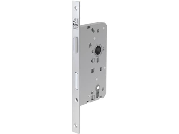 BASI 9780-6522, uppoasennettava lukko, hopea