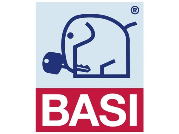 BASI 9790-6521, Mortise-lås, Sølv