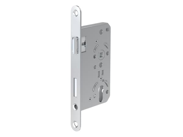 BASI 9810-6522, uppoasennettava lukko, hopea
