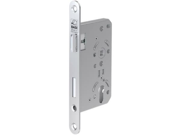 BASI 9821-6522, uppoasennettava lukko, hopea