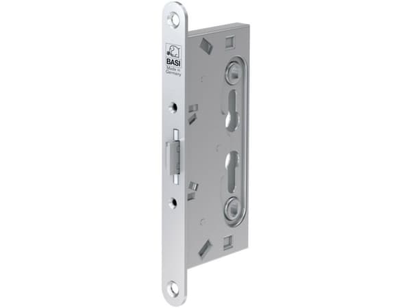 BASI 9840-6520, uppoasennettava lukko, hopea