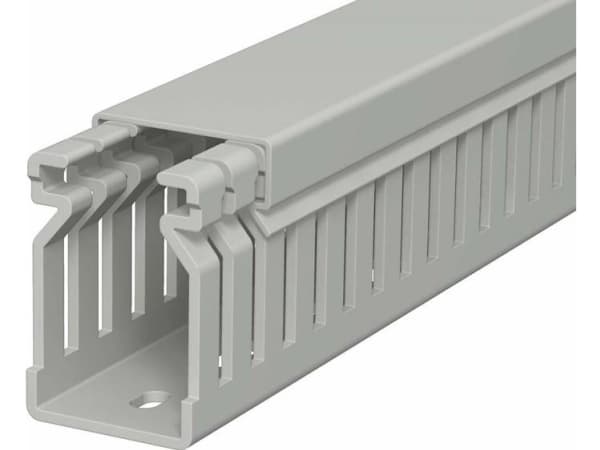 OBO Ledningskanal 40x25 LK4HxB: 40x25 mm, UL E301798 slids 4mm, pvc blyfri, grå - (2 meter)