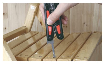 BESSEY DBST, Rustfritt stål, Svart, Rød, Sølv, 17,5 cm, 360 g, 5,5 cm