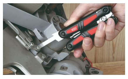 BESSEY DBST, Rustfritt stål, Svart, Rød, Sølv, 17,5 cm, 360 g, 5,5 cm