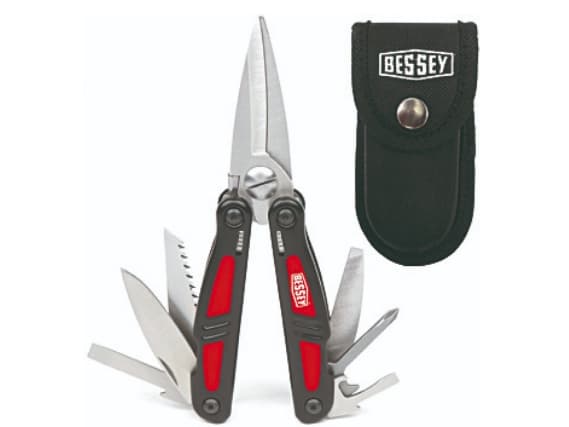 BESSEY DBST, Rustfritt stål, Svart, Rød, Sølv, 17,5 cm, 360 g, 5,5 cm