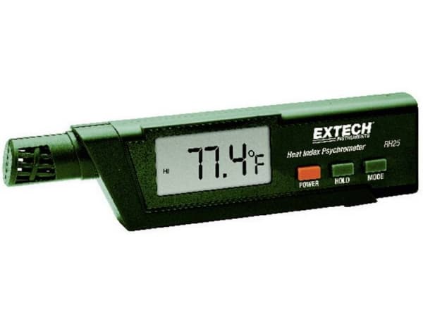 Extech RH25 Luftfugtighedsmåler (hygrometer) 0 % rF 99 % rF Dugpunkts/skimmelsvampsvisning
