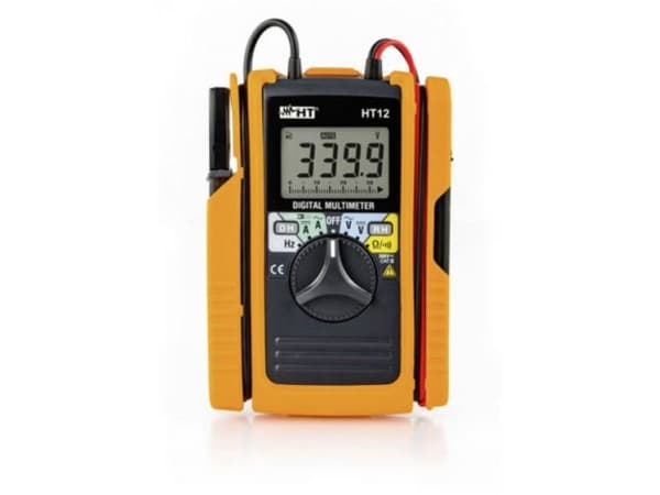 HT Instruments HT12 Hånd-multimittari, digitaalinen CAT II 600 V, CAT III 300 V Visning (counts): 3400