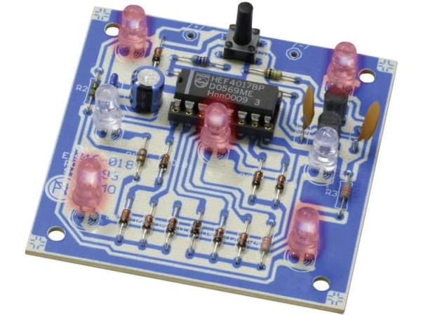 Kemo B093 LED terninger byggesæt Variant: Byggesæt