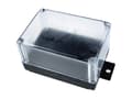 Pikkukuva 2 / 2: Housing Standard With Transparent Cover 72x50x40mm, Black