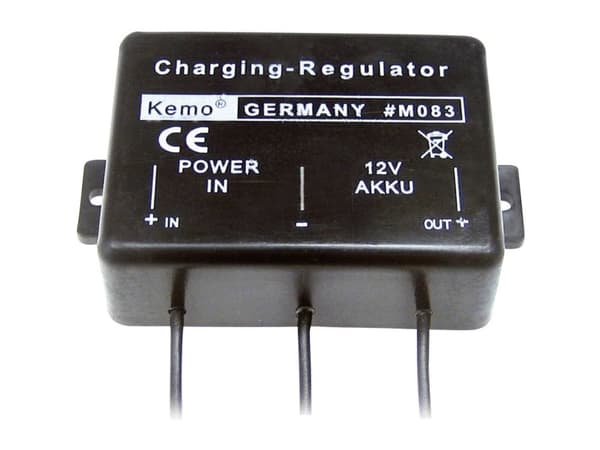 Kemo M083 Battery Charge Controller 12 V/Dc Monitors The Charge Level Of A 12 V Car Battery