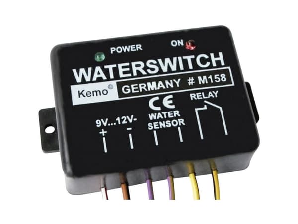 Kemo M158 Vandsensor Byggemodul 9 V/DC, 12 V/DC