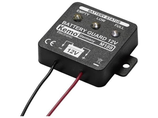 Kemo M188 Batteriovervågning 12 V/DC