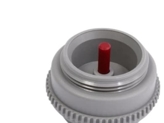 Adapter t/ telestat, grå - For montering af Uponor PRO plastikrør
