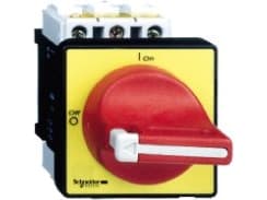Schneider Electric VCF1, Kiertokytkin, 3P, Punainen, IP20, IP65, 60 mm, 74 mm