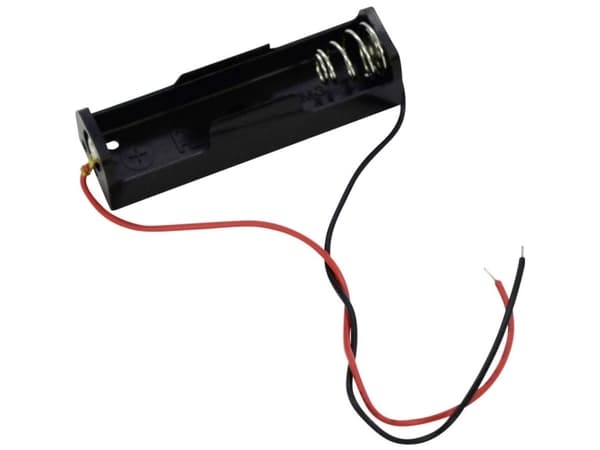 Takachi SN31 Batteriholder 1 R6 (AA) Kabel (L x B x H) 57.2 x 16.4 x 14.8 mm