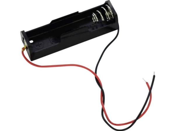 Takachi SN31 Batteriholder 1 R6 (AA) Kabel (L x B x H) 57.2 x 16.4 x 14.8 mm