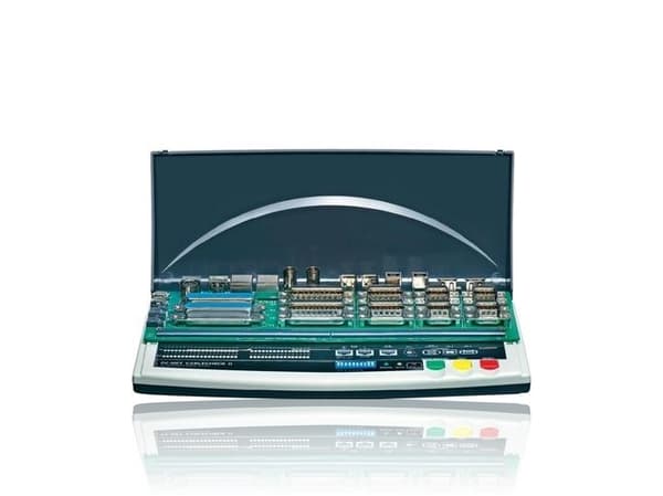 Kabeltester CT-7 VOLTCRAFT CT-7 Beregnet til... 9-, 15-, 25-polet SUB-D, 15-polet SUB-HD, Centronics, USB A + B, IEEE 1394, BNC, RJ-45, PS/2, 5-polet