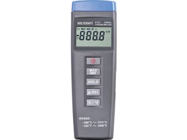 VOLTCRAFT K101 Temperatur-måleudstyr -200 - +1370 °C Sensortype K