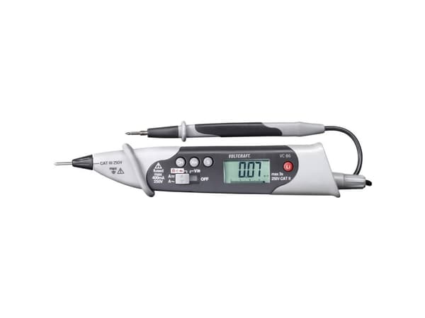 VOLTCRAFT VC86 Hånd-multimeter digital CAT III 250 V Visning (counts): 4000