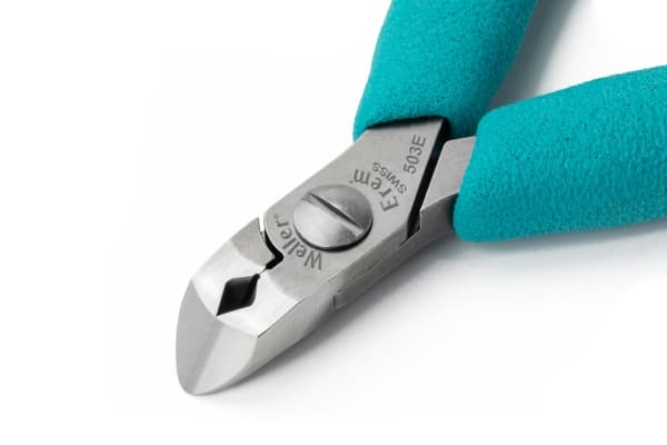 Weller 503E, Handdriven kabelavbitare, Blå, 1,6 mm, 110 mm, 67 g