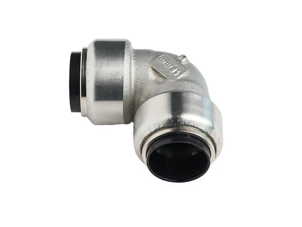 Roth vinkel 90° 15 mm rustfri stål