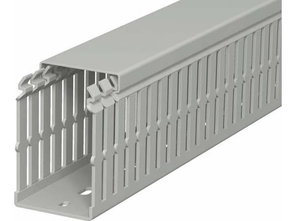 OBO Bettermann 6178424 Ledningskanal (L x B x H) 2000 x 50 x 75 mm 1 st Stengrå