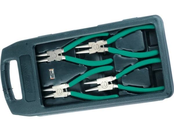 BRÜDER MANNESMANN M10471, Tangsett, 6 cm, Kromvanadiumstål, PVC, Grønn