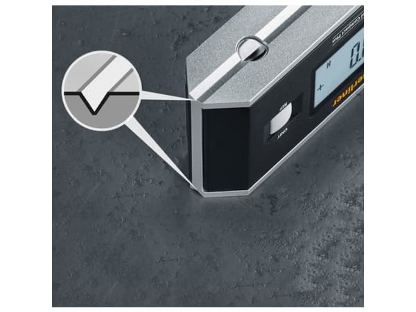 Laserliner MasterLevel Compact Plus, Sort, Grå, LCD, AAA, 1,5 V, 0 - 50 °C, 152 mm
