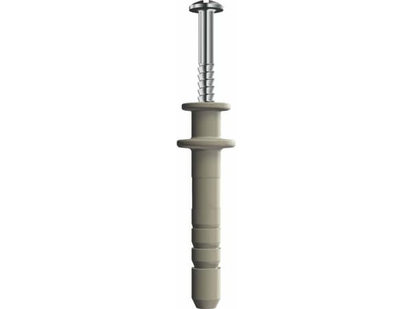 OBO Bettermann 910 DF 6x35 Dobbeltflangedyvel 35 mm 2347407 100 kpl Bettermann 910 DF 6x35 Dobbeltflangedyvel 35 mm 2347407 100 kpl