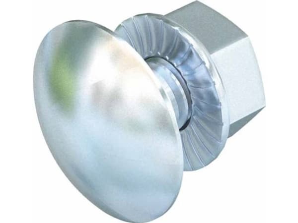 OBO Bettermann FRSB 6X20 F 6406203 Runde, flade skruer 6 mm 20 mm Stål Varmegalvaniseret 100 stk