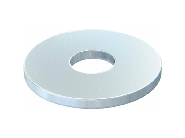 Mellemlægsskive 6.6 mm 22 mm Stål 100 stk OBO Bettermann DIN440 7 F 6408702
