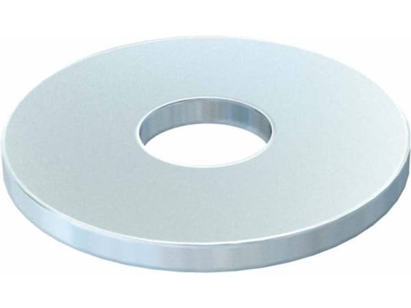 Mellemlægsskive 6.6 mm 22 mm Stål 100 stk OBO Bettermann DIN440 7 F 6408702