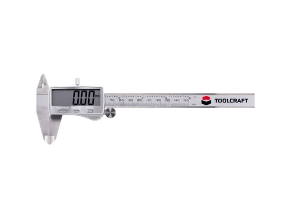 TOOLCRAFT TO-5664642 Digital glidfil 150 mm