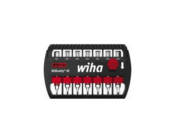 Wiha 42099, 8 stykker, Pozidriv, PZ 1, PZ 2, PZ 3, 126 g