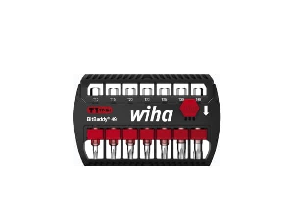 Wiha 42115, 8 stykker, Torx, T10, T15, T20, T25, T30, T40, 126 g