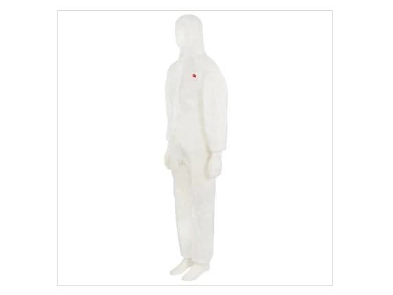 3M 4520, Hvit, XL, Voksen, Unisex, Glidelås, Front
