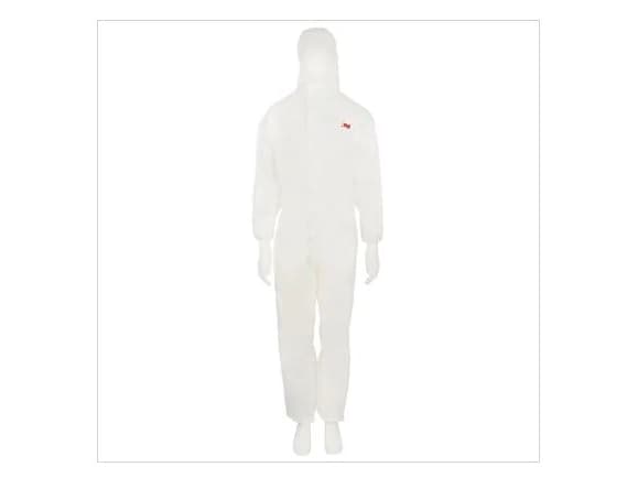 3M 4520, Hvit, XXL, Voksen, Unisex, Glidelås, Front
