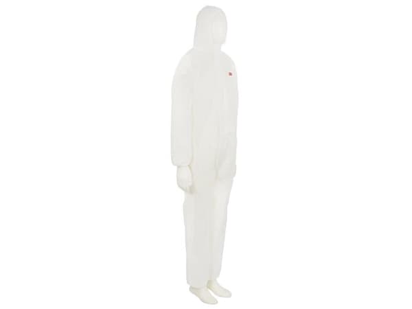3M 4515 - M, Hvit, M, Voksen, Unisex, Glidelås, Front