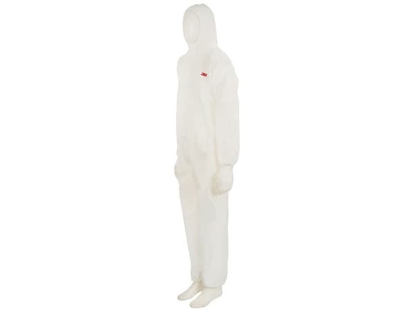 3M 4515 - L, Hvit, L, Voksen, Unisex, Glidelås, Front