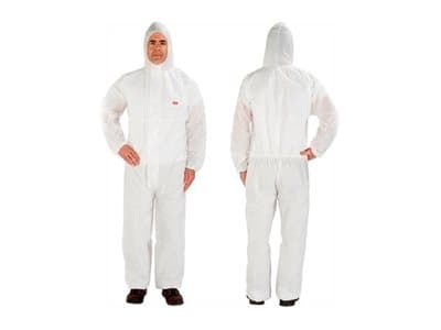 3M 4515 - XXL, Valkoinen, XXL, SML, Aikuinen, Unisex, Vetoketju