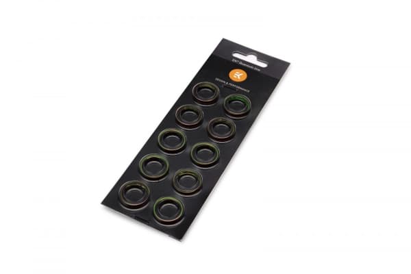 EK Water Blocks EK-Quantum Torque Color Ring 10-Pack STC 10/16, Fixeringsring för vridmoment, 1/4", 10 styck, Slovenien