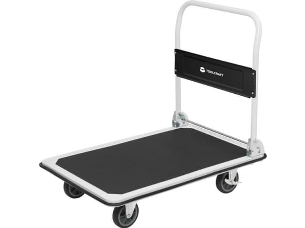 TOOLCRAFT 1933087 Platformsvogn sammenklappelig Stål Bæreevne (max.): 300 kg