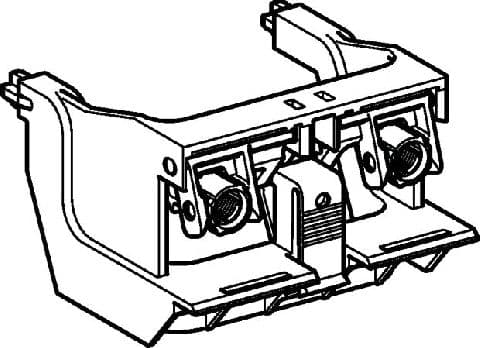 Geberit Monteringsfläns - för Sigma inbyggd cistern 12 cm
